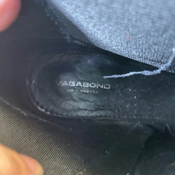 Vagabond black chunky heel boot size 39 - Picture 9 of 9